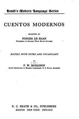 Book cover for Cuentos modernos