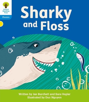 Book cover for Oxford Reading Tree: Floppy's Phonics Decoding Practice: Oxford Level 3: Sharky and Floss