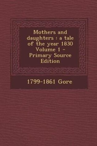 Cover of Mothers and Daughters