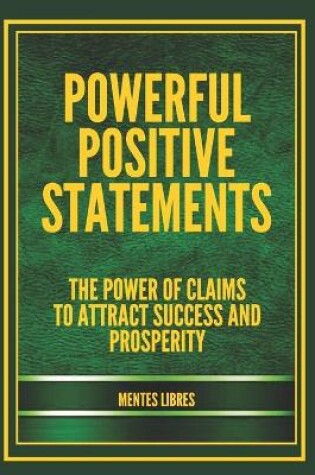 Cover of Powerful Positive Statements