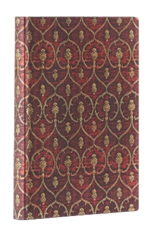 Cover of Red Velvet Midi Lined Softcover Flexi Journal (Elastic Band Closure)