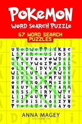 Book cover for Pokemon Word Search Puzzle