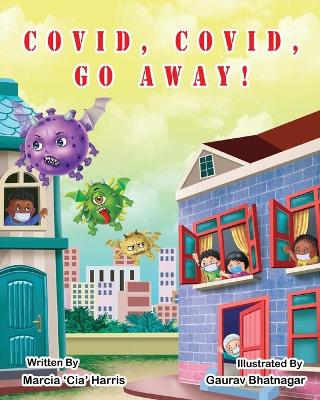 Book cover for Covid, Covid, Go Away