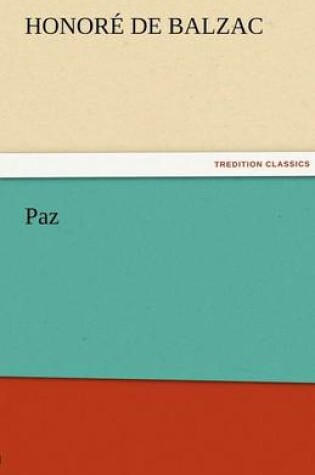 Cover of Paz