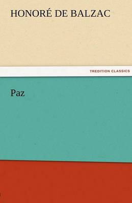 Book cover for Paz