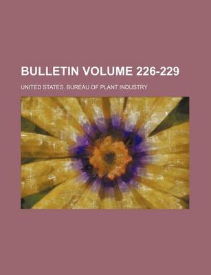 Book cover for Bulletin Volume 226-229