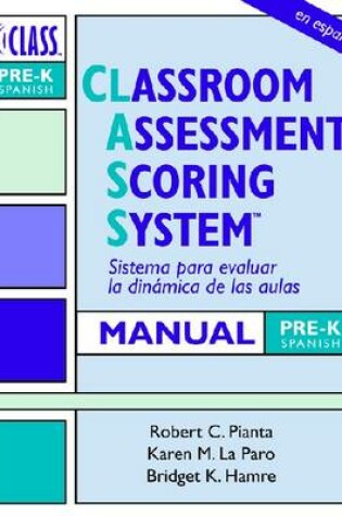 Cover of Classroom Assessment Scoring System Manual