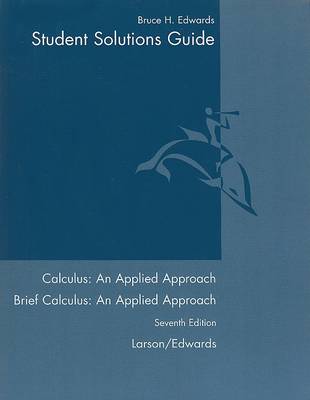 Book cover for Calculus: An Applied Approach Student Solutions Guide