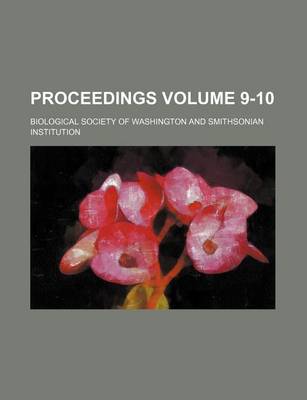 Book cover for Proceedings Volume 9-10