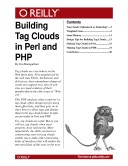 Book cover for Building Tag Clouds in Perl and PHP
