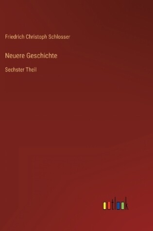 Cover of Neuere Geschichte