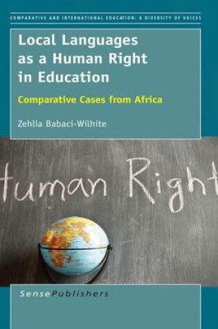 Cover of Local Languages as a Human Right in Education