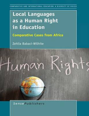 Cover of Local Languages as a Human Right in Education