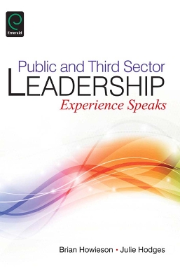 Book cover for Public and Third Sector Leadership