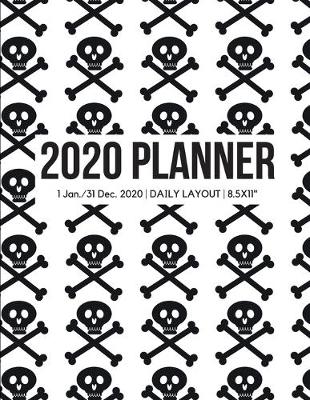 Book cover for 2020 Skulls Daily Planner