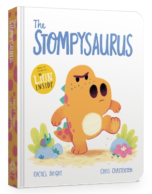 Book cover for The Stompysaurus Board Book