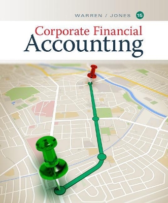 Book cover for Cnowv2, 1 Term Printed Access Card for Warren/Jones' Corporate Financial Accounting, 15th