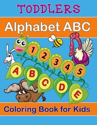 Book cover for Alphabet ABC Coloring Book for kids