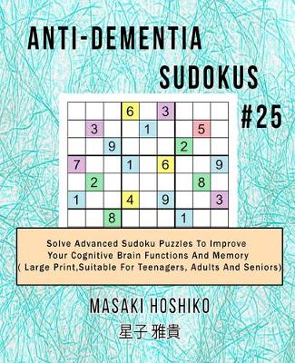 Book cover for Anti-dementia Sudokus #25