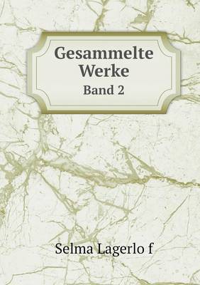 Book cover for Gesammelte Werke Band 2