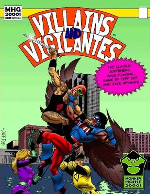 Book cover for Villains and Vigilantes: The Classic Superhero Role-Playing Game