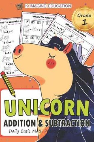 Cover of Unicorn Addition and Subtraction Grade 1