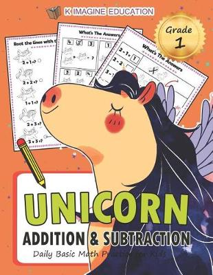 Cover of Unicorn Addition and Subtraction Grade 1