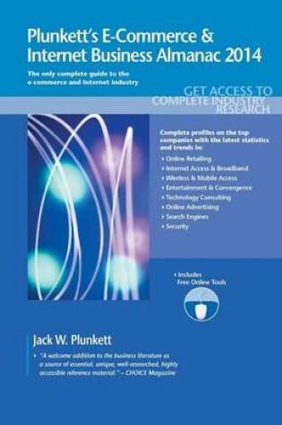 Cover of Plunkett's E-Commerce & Internet Business Almanac 2014