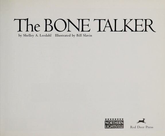 Book cover for The Bone Talker