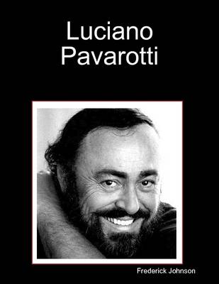 Book cover for Luciano Pavarotti