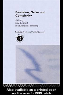 Cover of Evolution, Order and Complexity