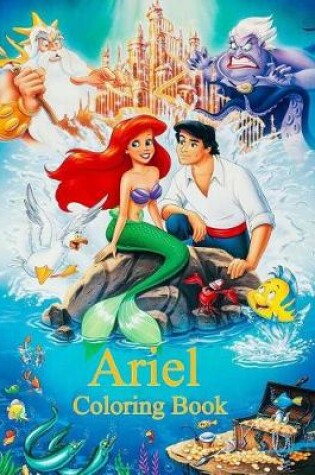 Cover of Ariel Coloring Book