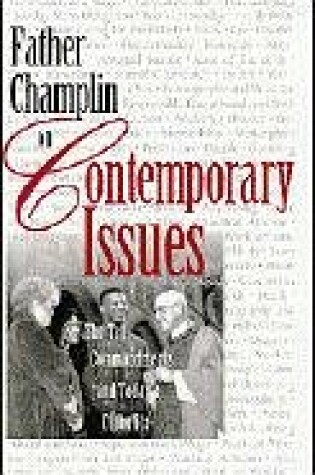 Cover of Father Champlin on Contemporary Issues