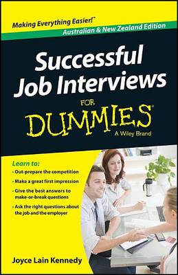 Book cover for Successful Job Interviews for Dummies