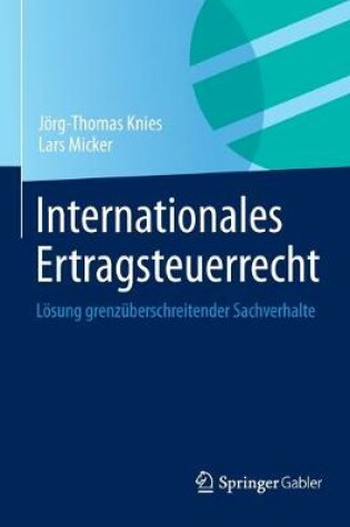 Cover of Internationales Ertragsteuerrecht