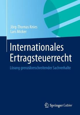 Book cover for Internationales Ertragsteuerrecht