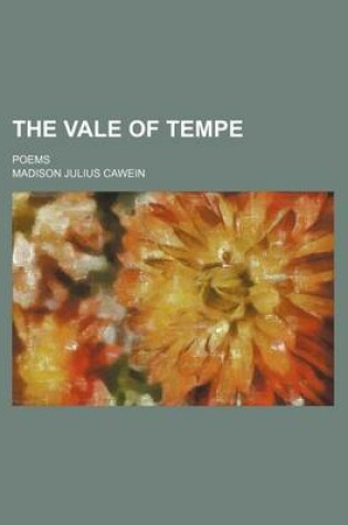 Cover of The Vale of Tempe; Poems