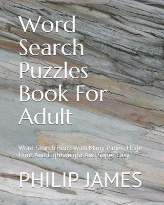 Book cover for Word Search Puzzles Book For Adult