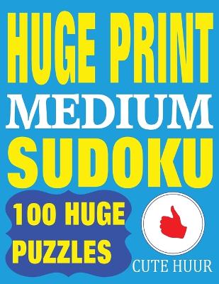 Book cover for Huge Print Medium Sudoku