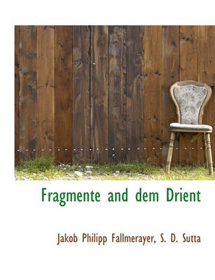 Book cover for Fragmente and Dem Drient