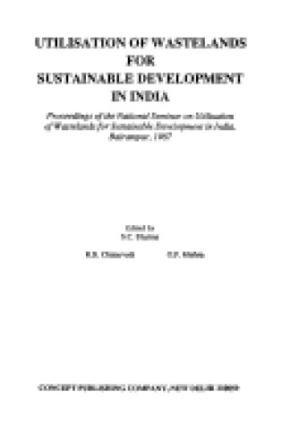 Cover of Utilization of Water Land for Sustainable Development