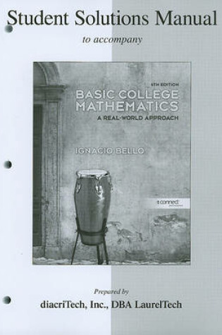 Cover of Basic College Mathematics: A Real-World Approach