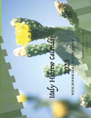 Book cover for Italy Hebrew Calendar 2023