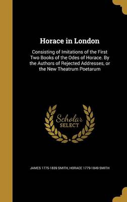 Book cover for Horace in London