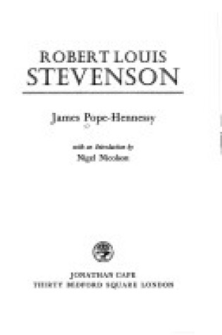 Cover of Robert Louis Stevenson