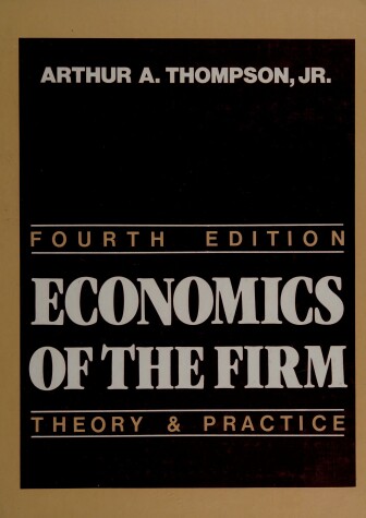 Book cover for Economics of the Firm