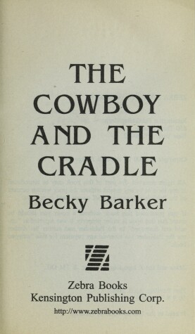 Book cover for The Cowboy and Cradle