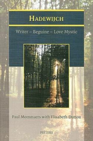 Cover of Hadewijch. Writer - Beguine - Love Mystic