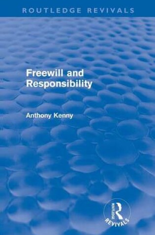 Cover of Freewill and Responsibility