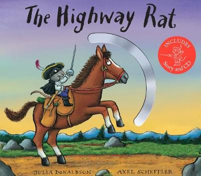 Book cover for Highway Rat Board Book + CD